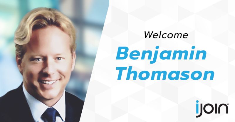 iJoin Taps Benjamin Thomason to Guide Its Rapidly Growing Partner Channels
