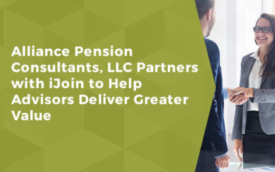 Alliance Pension Consultants, LLC Partners with iJoin to Help Advisors Deliver Greater Value