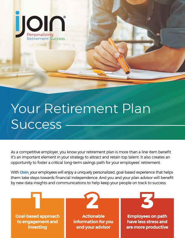 iJoin "Your Retirement Plan Success"
