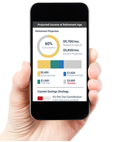 Photo of a smartphone displaying iJoin's mobile enrollment tools